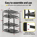 Giantz Garage Shelving 1.8X0.9m Steel Storage Rack Workshop