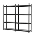 Giantz Garage Shelving 1.8X1.8m Warehouse Rack Storage Shelves Workshop Racks Steel