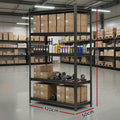 Giantz Garage Shelving 1.8x1.2m Steel Storage Rack Workshop