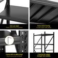 Giantz Garage Shelving Rack 2M x 1.5M Black Warehouse