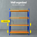 Giantz 2x1.5M Warehouse Shelving Garage Rack Storage
