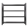 Giantz 2M x 1.8M Garage Shelving Rack Black Storage Shelf