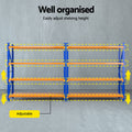 Giantz 4Mx1.8M Warehouse Shelving Garage Rack Storage
