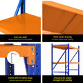 Giantz 4Mx1.8M Warehouse Shelving Garage Rack Storage