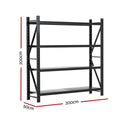 Giantz 2x2M Warehouse Shelving Garage Storage Rack