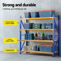 Giantz 4M x 2M Garage Shelving Warehouse Rack Storage