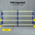 Giantz 4m x 2m Garage Shelving Warehouse Rack Blue