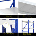 Giantz 4m x 2m Garage Shelving Warehouse Rack Blue
