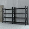 Giantz 4m x 2.4m Garage Shelving Rack Black