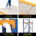 Giantz 2.4Mx2M Garage Shelving Warehouse Rack Storage Shelf Blue