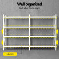 Giantz Garage Shelving Rack 3M x 2M Warehouse Storage