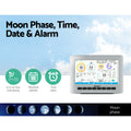 Devanti Weather Station Solar WiFi Anemometer Rain Gauge