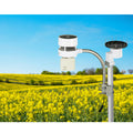 Devanti Weather Station Solar WiFi Anemometer Rain Gauge