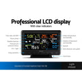 Devanti WiFi Weather Station Solar Sensor LCD UV Light