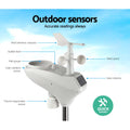 Devanti WiFi Weather Station Solar Sensor LCD UV Light