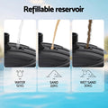 Instahut Umbrella Base Weight Round Plastic Pole Holder 35-38mm