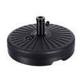 Instahut Umbrella Base 30-48mm Round Plastic Pole Holder Weight