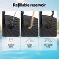 Instahut Umbrella Base 30-48mm Round Plastic Pole Holder Weight