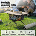 Weisshorn Folding Camping Table Portable Picnic Desk Camp Furniture
