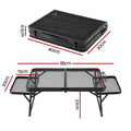 Weisshorn Camping Table Mesh Desktop Lightweight Portable Folding