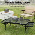 Weisshorn Camping Table Mesh Desktop Lightweight Portable Folding