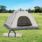 Weisshorn 2 Person Pop Up Camping Tent Instant Beige Hiking