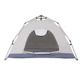 Weisshorn 2 Person Pop Up Camping Tent Instant Beige Hiking