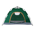 Weisshorn 2 Person Pop Up Camping Tent Instant Green Hiking