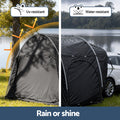 Weisshorn Car Tent Hatchback Canopy Portable Outdoor Black Family