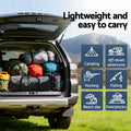 Weisshorn Car Tent Hatchback Canopy Portable Outdoor Black Family