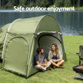 Weisshorn Car Tent SUV Hatchback Canopy Green Outdoor Camping Portable