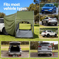 Weisshorn Car Tent SUV Hatchback Canopy Green Outdoor Camping Portable