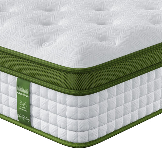 BedStory QUEEN 30cm Hybrid Mattress Cooling Gel Memory Foam