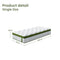 BedStory Single 30cm Hybrid Mattress Cooling Gel Memory Foam 5 Zone