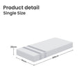 BedStory 20cm Gel Memory Foam Mattress Single Reversible