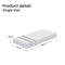 BedStory 20cm Gel Memory Foam Mattress Single Reversible