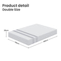 Gel Memory Foam Mattress 25cm DOUBLE Medium Firm Reversible