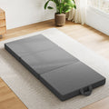 Single Folding Foam Mattress 180x70cm 10cm Washable Cover