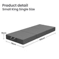 KING SINGLE 15cm Foam Mattress 190x80cm Folding Washable