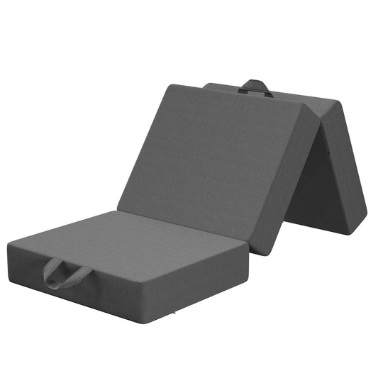 BedStory Single Folding Mattress 180x70cm Foam Washable