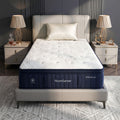 RoomSense QUEEN Mattress, 34cm Thick Medium Firm Hybrid Mattress for Back Pain Relief, Tencel Cooling Pocket Spring Mattress QUEEN Size in a Box