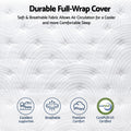 RoomSense Single Mattress, 34cm Thick Medium Firm Hybrid Mattress for Back Pain Relief, Tencel Cooling Pocket Spring Mattress Single Size in a Box