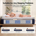 RoomSense Queen 30cm Medium Firm Latex Mattress, 2 Gel Cooling Pillows