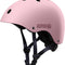 OutdoorMaster Youth & Kids Bike Helmet - Adjustable Multi-Sports Skateboard Helmet with Removable Liners for Balance Bike, Toddler Scooter, One Wheel Hoverboard-Light Pink-Large