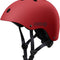 OutdoorMaster Youth & Kids Bike Helmet - Adjustable Multi-Sports Skateboard Helmet with Removable Liners for Balance Bike, Toddler Scooter, One Wheel Hoverboard-Red-L