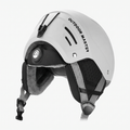OutdoorMaster Kelvin II Ski Helmet - Snow Sport Helmet Snowboard Helmet for Men Women & Youth White L