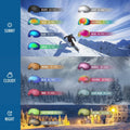 OutdoorMaster OTG Ski Goggles - Over Glasses Ski/Snowboard Goggles for Men, Women & Youth - 100% UV Protection-OM-5