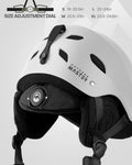 OutdoorMaster Skateboard Bike Helmet for Adults &Youth - Multi-Sport Certified Impact Resistant with 2 Removable Liners & Ventilation for Scooter, Skating-Large