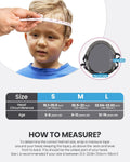OutdoorMaster Youth & Kids Bike Helmet - Adjustable Multi-Sports Skateboard Helmet with Removable Liners for Balance Bike, Toddler Scooter, One Wheel Hoverboard-Blue-S