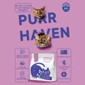 PurrHaven Green Tea Cat Litter 15kg Dust Free Clumping Odour